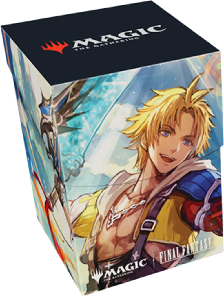 MTG: Final Fantasy 100+ Deck Box Commander D Tidus
