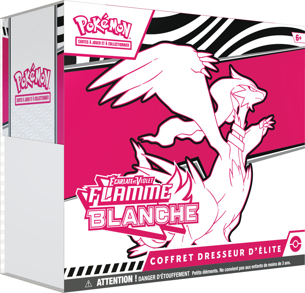 Pokémon EV10.5 : Coffret Dresseur d'Elite "Flamme Blanche"