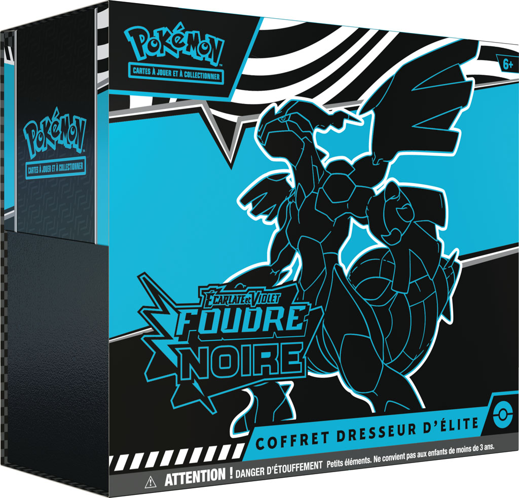 Pokémon EV10.5 : Coffret Dresseur d'Elite "Foudre Noire"