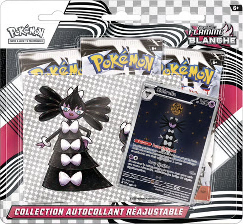 Pokémon EV10.5 : Pack 3 boosters "Flamme Blanche"
