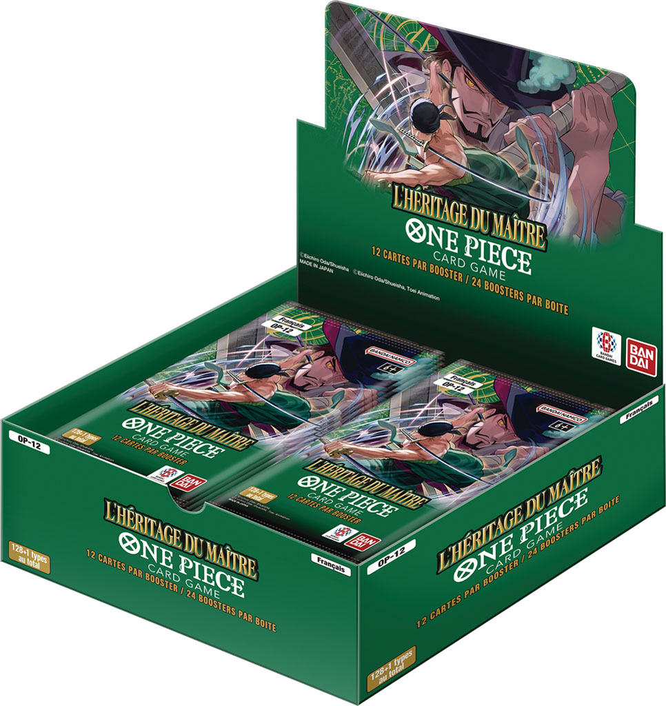 One Piece : OP12 L'héritage du Maître Display 24 Boosters FR