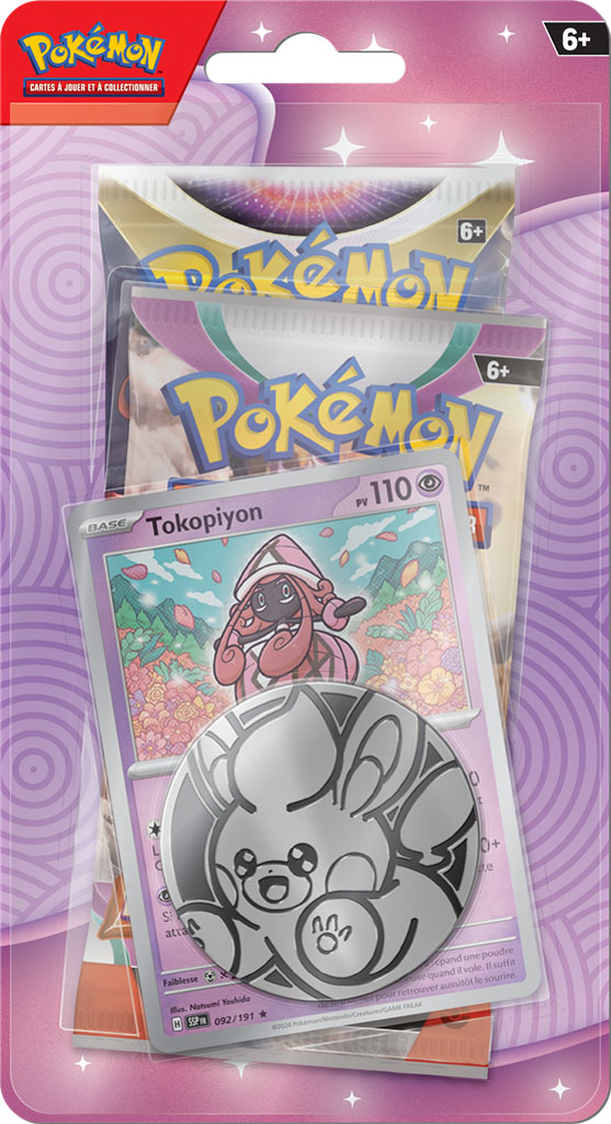 Pokémon : Pack 2 boosters Août 2025 "Tokopiyon"