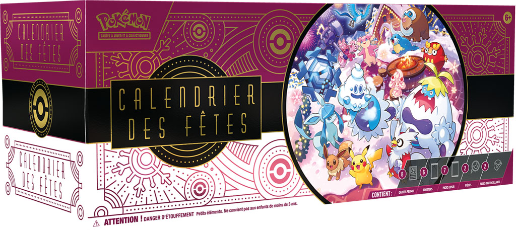 Pokémon - Calendrier des fêtes 2025