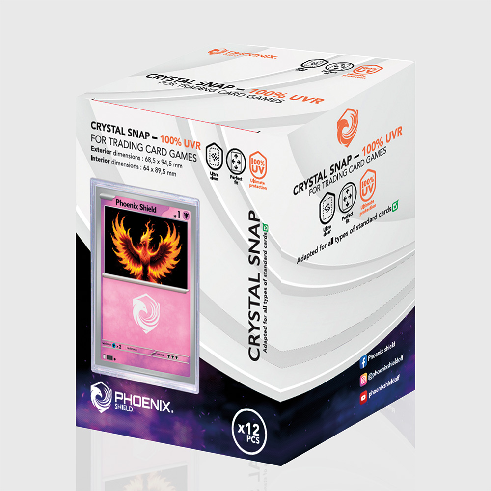 Phoenix Shield: Mini Snap Crystal 100% UVR (x12)