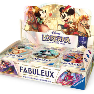 Disney Lorcana set9: Display 24 Boosters "Fabuleux"