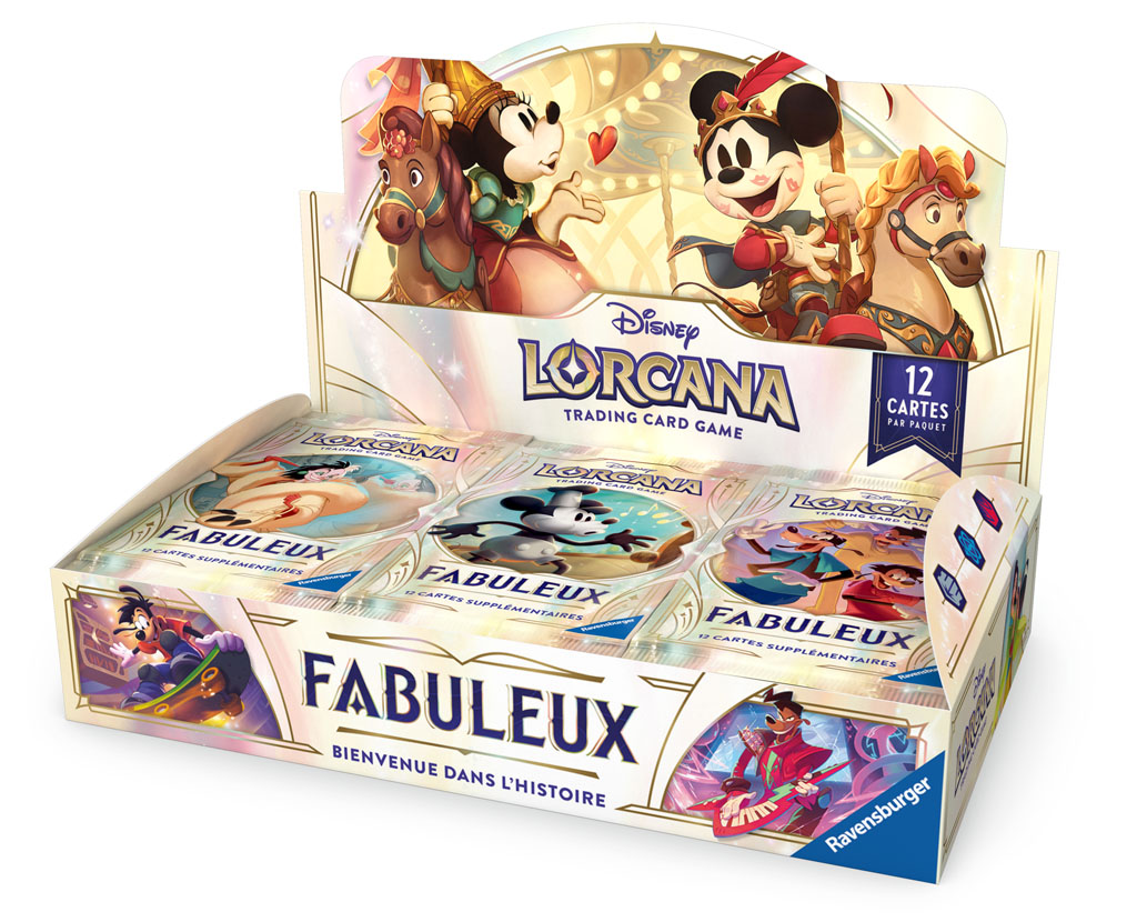 Disney Lorcana set9: Display 24 Boosters "Fabuleux"