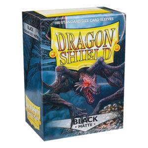 100 Dragon Shield Matte : Black