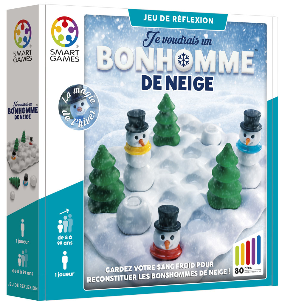 Je voudrais un Bonhomme de Neige smart games