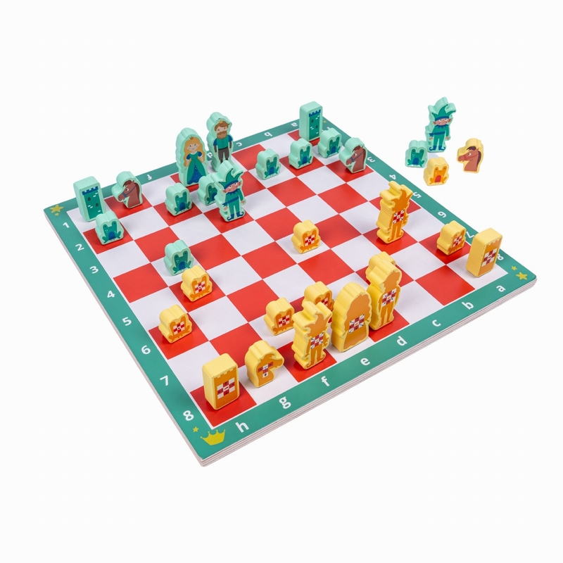 Mon 1er jeu d'échecs en bois