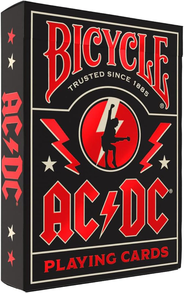 Bicycle AC/DC cards