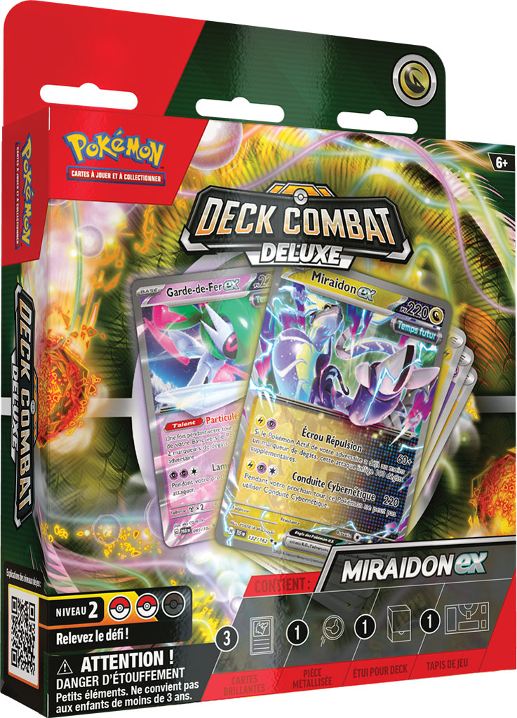 Pokémon : Deck Combat Deluxe Miraidon EX