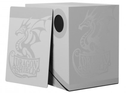 Dragon Shield Double Shell: Ashen White/Black