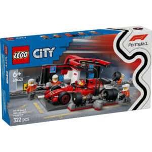 Arrêt au stand de F1® avec voiture Ferrari (City)