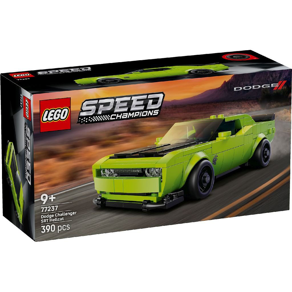 Voiture de sport Dodge Challenger SRT Hellcat (Speed Champions)
