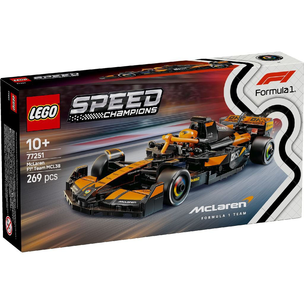 Voiture F1® McLaren Team MCL38 (Speed Champions)