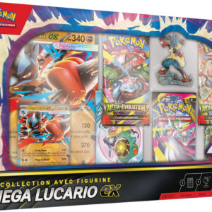 Pokémon : Coffret Premium Figurine Mega Lucario EX