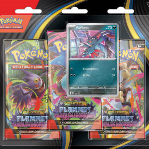 Pokémon ME02 : Pack 3 boosters "Flammes Fantasmagoriques"