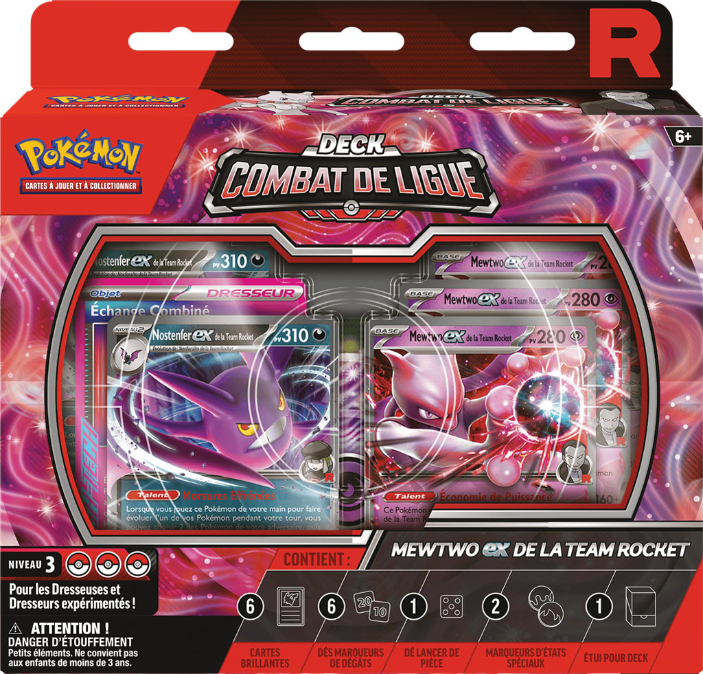 Pokémon : Deck Combat de Ligue Mewtwo-EX