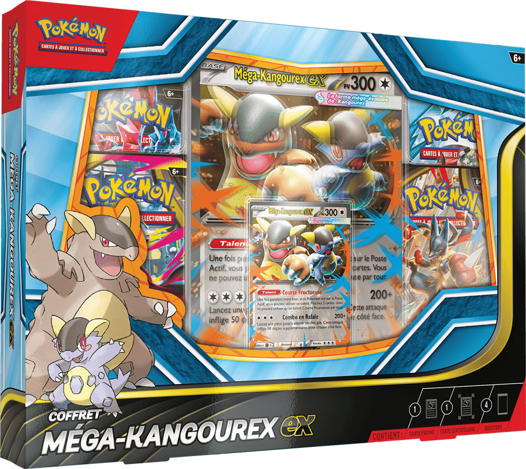 Pokémon : Coffret Méga-Kangourex EX