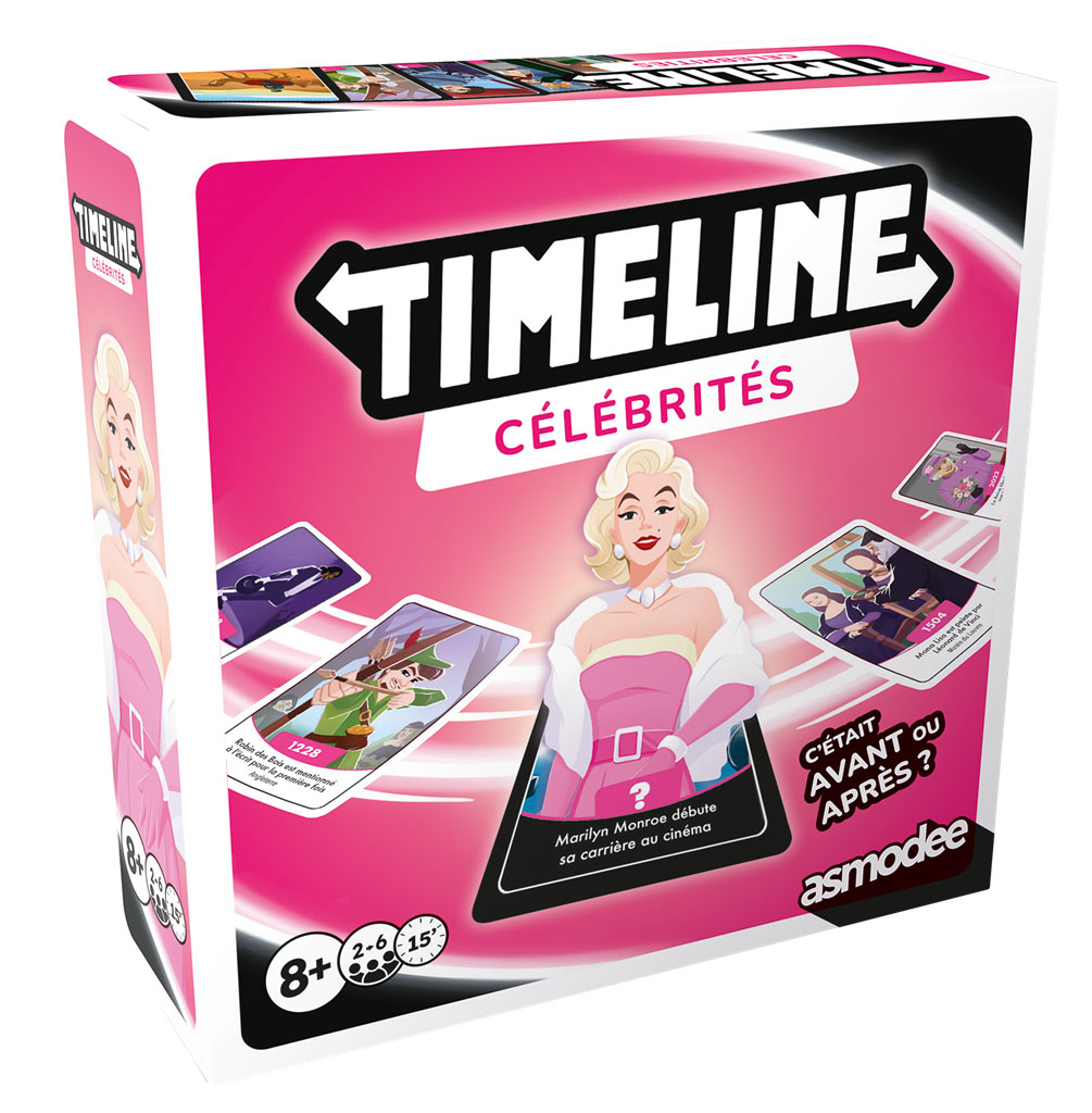 Timeline - Célébrités asmodee