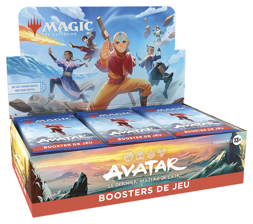 Magic The Gathering : Avatar Display de 30 Booster de jeu