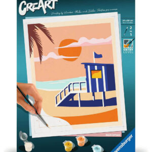 Beach Cottage - Peinture par numéros