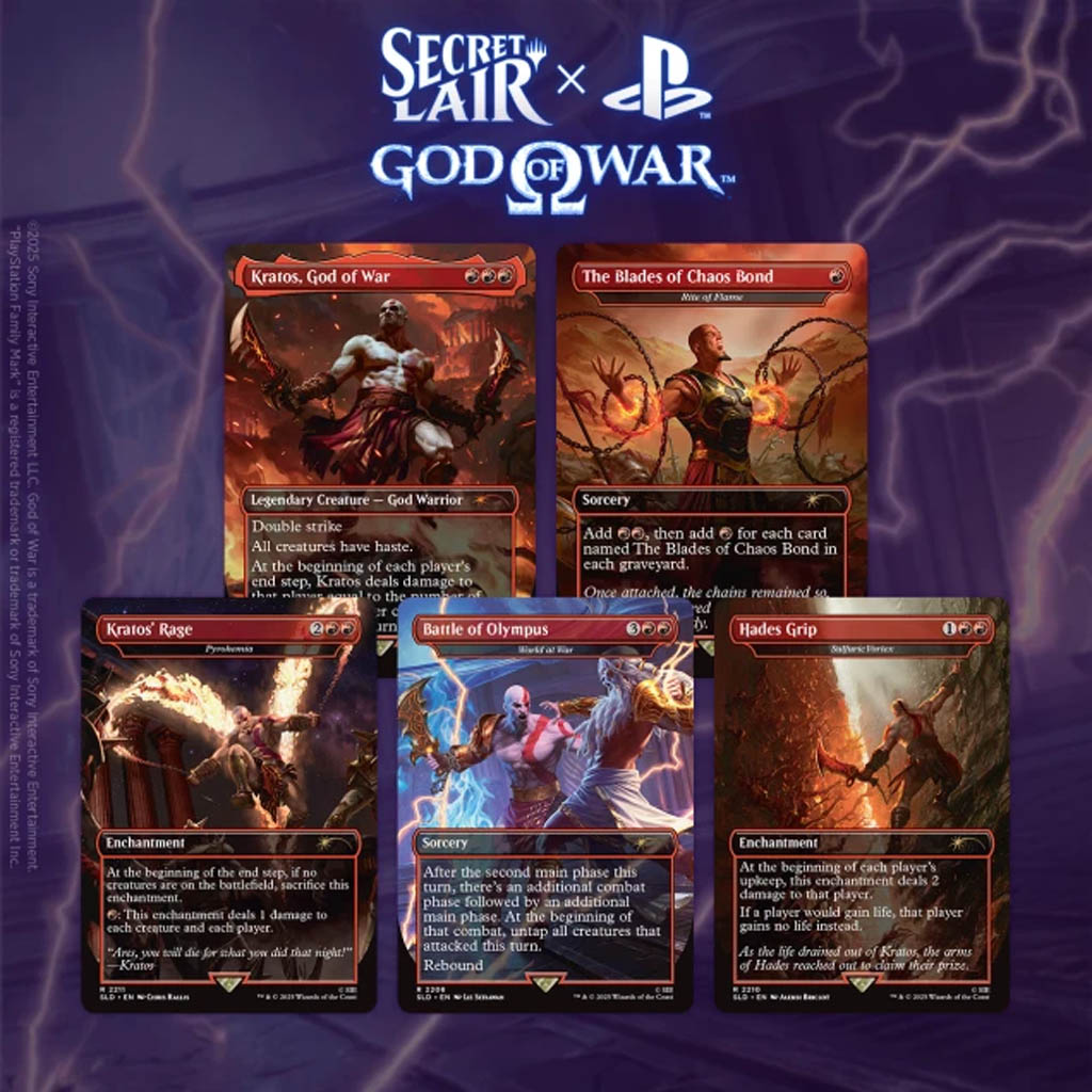 Magic The Gathering : Secret Lair God of War: Greek