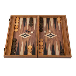 Backgammon 48cm réplique Noyer