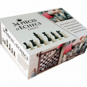 Pièces d'Echecs plastique T5