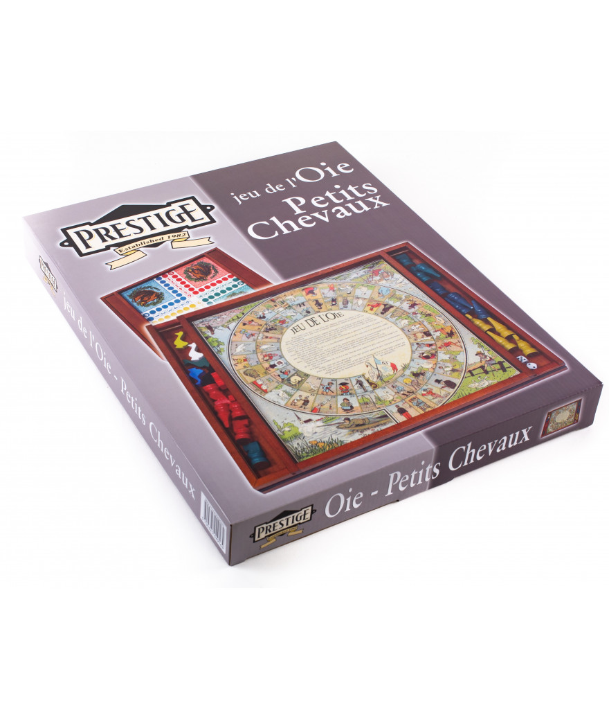 Jeu de l'oie - Petits chevaux Prestige