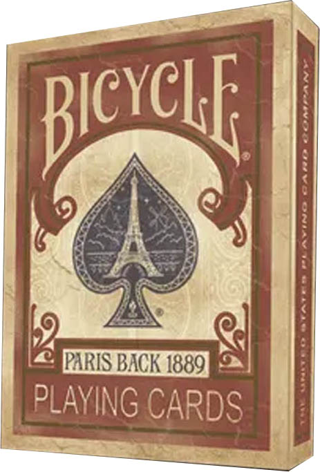 Bicycle Paris 1889 Rouge