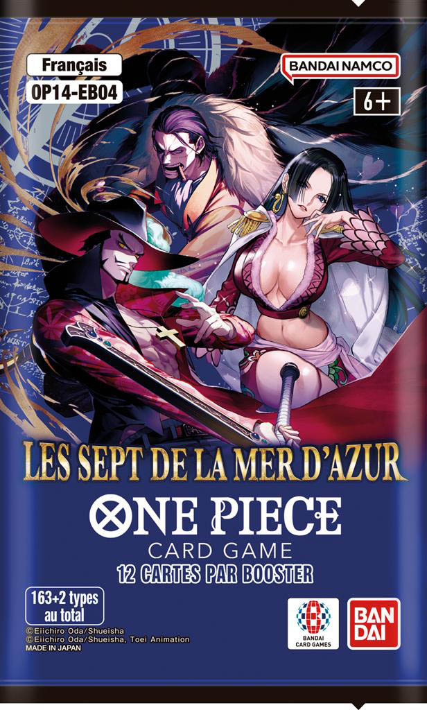 One Piece : OP14 Les Sept de la Mer d'Azur Booster FR