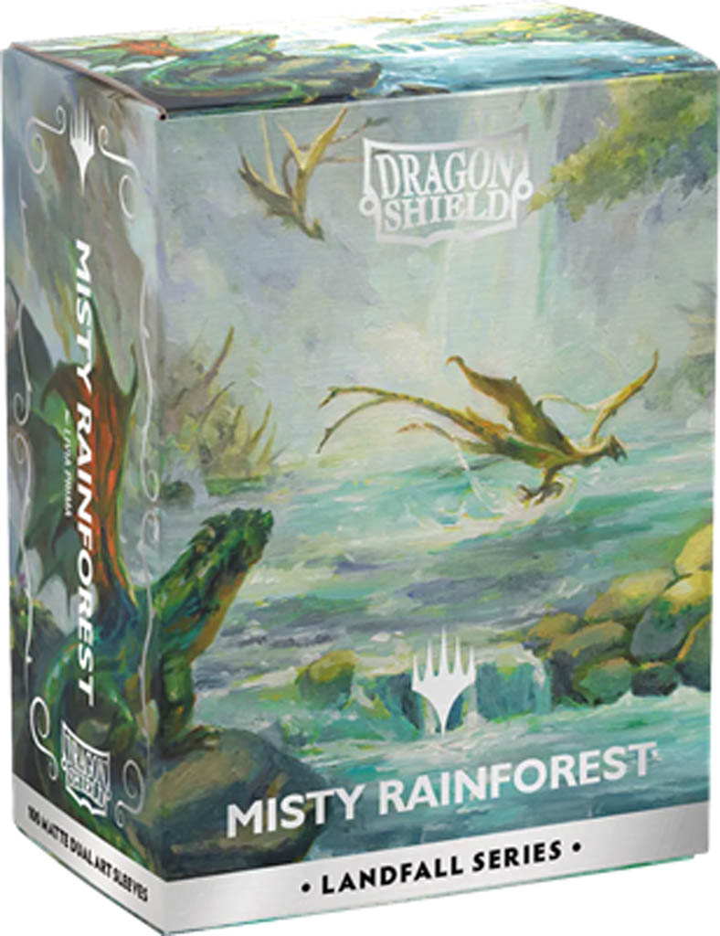 Dragon Shield: MTG Landfall Series - Misty Rainforest (x100)