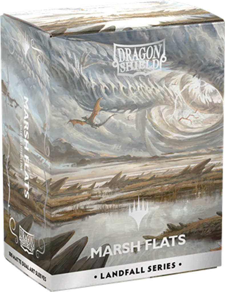 Dragon Shield: MTG Landfall Series - Marsh Flats (x100)