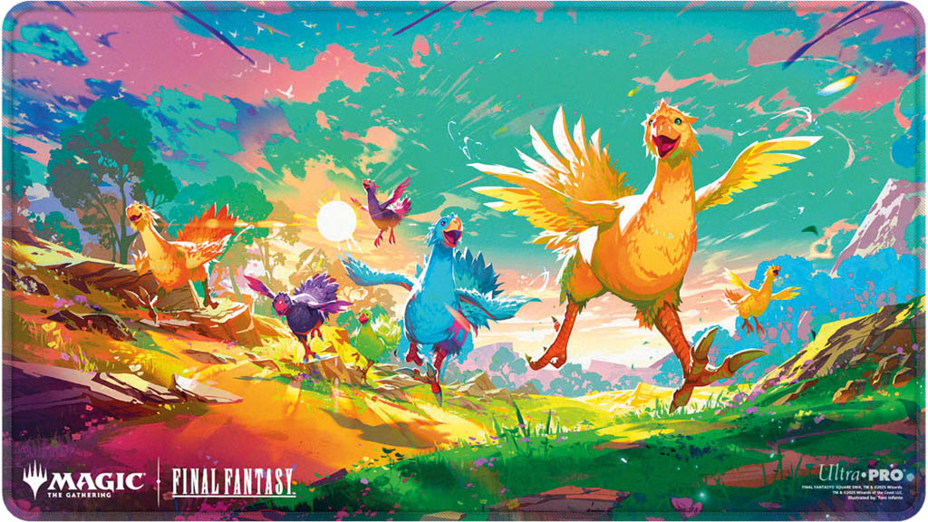 Magic The Gathering: Final Fantasy Playmat Holofoil AA Chocobos