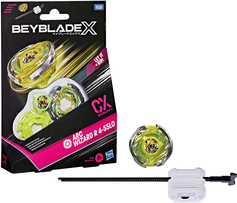 Beyblade Serie X Starter Pièces (Toupie + lanceur)