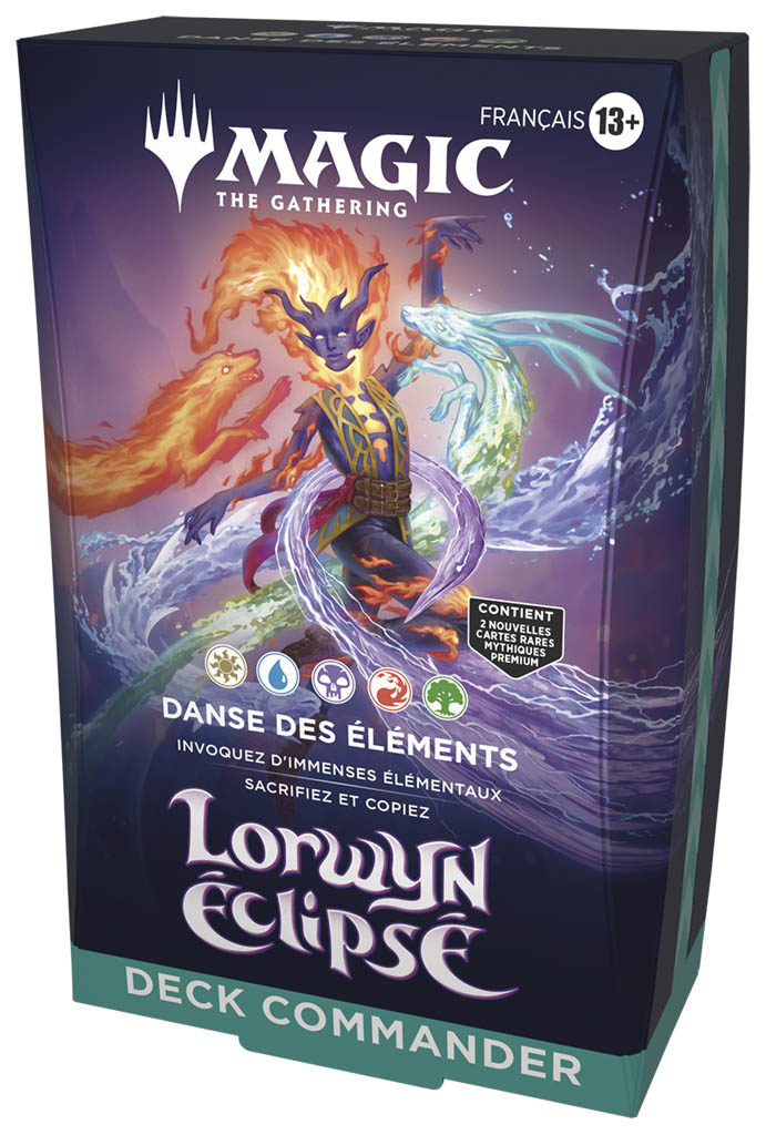 Magic The Gathering : Lorwyn Eclipsé Deck Commander "Danse des éléments"