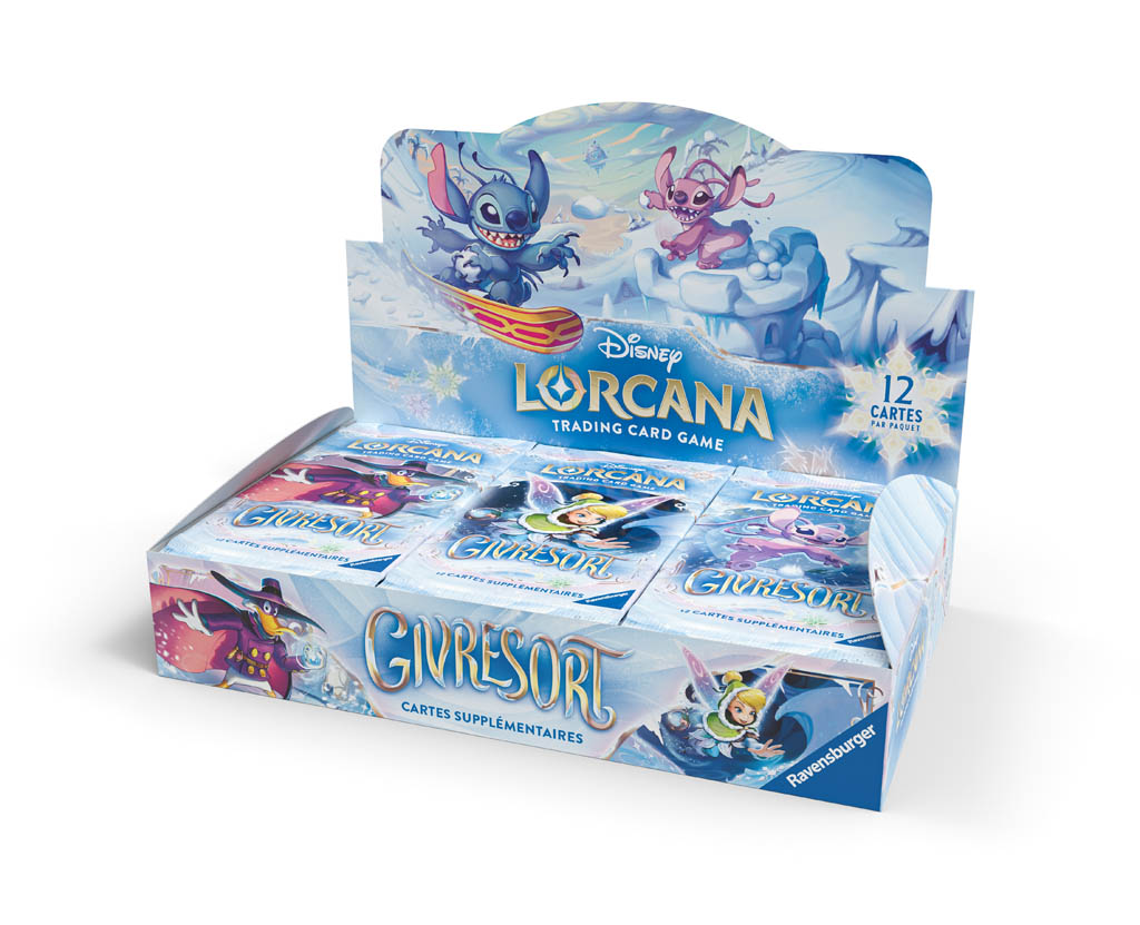 Disney Lorcana set11: Display 24 Boosters "Givresort"