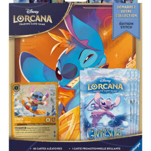 Disney Lorcana set11: Coffret 4 Boosters + Portfolio "Givresort"