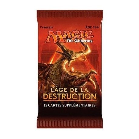 Magic The Gathering : L'âge de la Destruction Booster de Draft