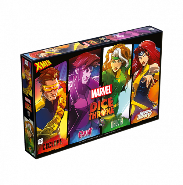 Dice Throne Marvel X-Men : Cyclope Gambit Malicia Jean Grey