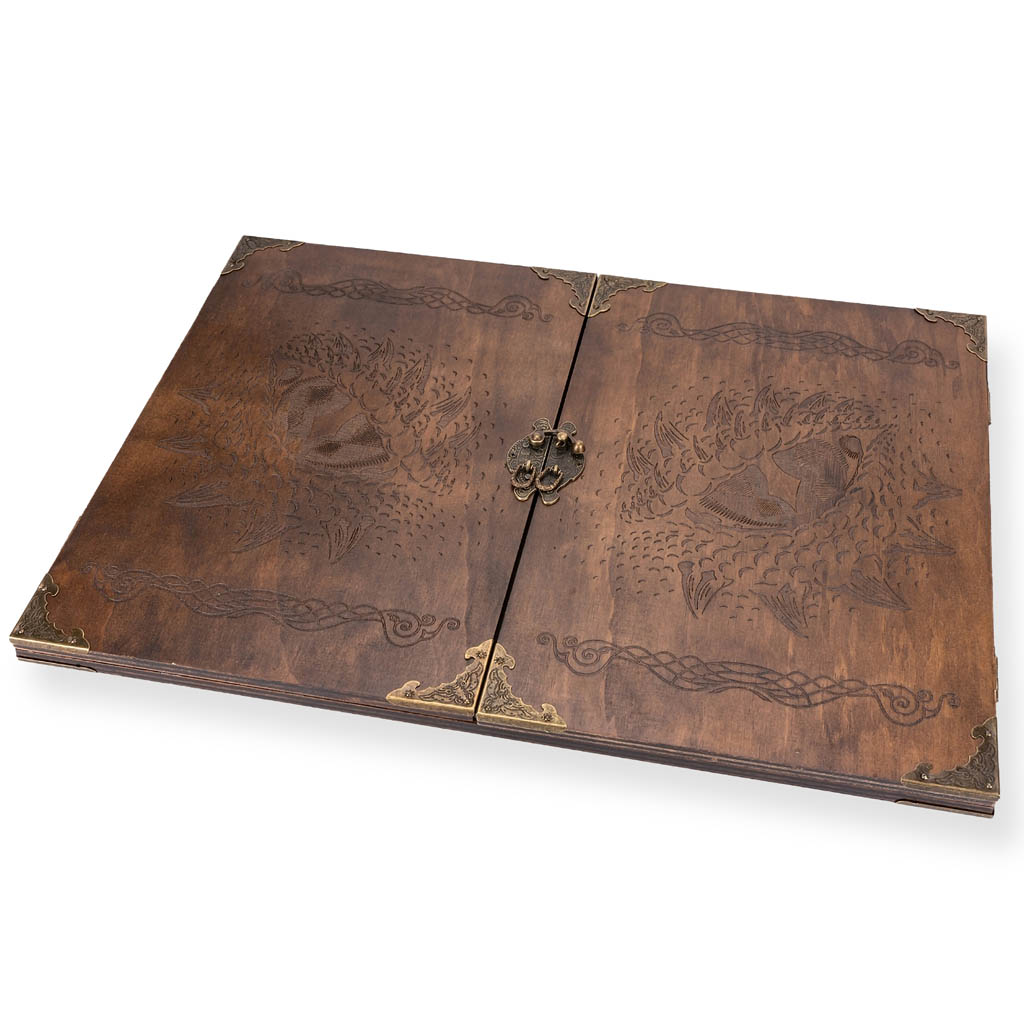 Écran Maitre de jeu JDR en bois et métal