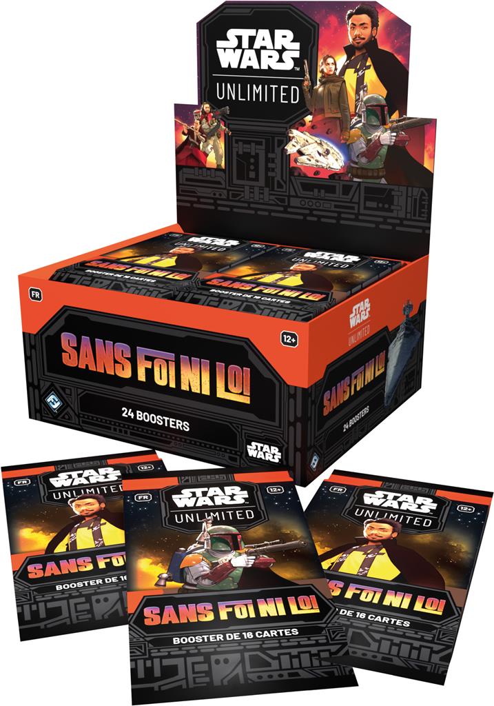 Star Wars Unlimited : Sans foi ni loi Display 24 Boosters