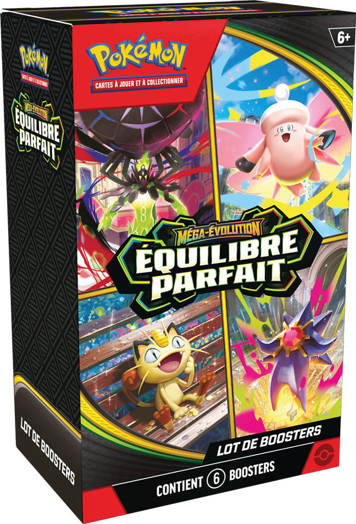 Pokémon ME03 : Bundle 6 Boosters "Equilibre Parfait"