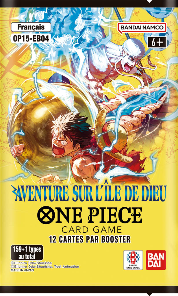 One Piece : OP15 Aventure sur l'île de Dieu Booster FR