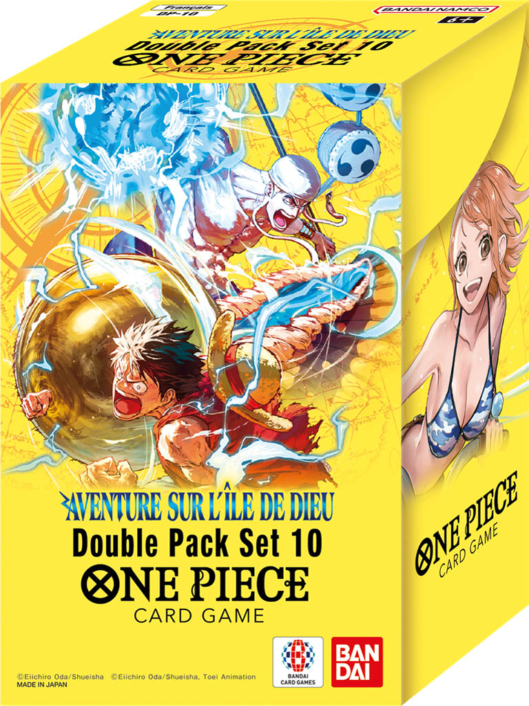 One Piece : OP15 Aventure sur l'île de Dieu Double Pack FR