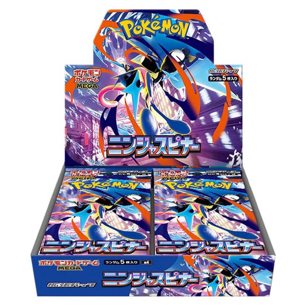 Pokémon M4 : Ninja Spinner Display 30 Boosters