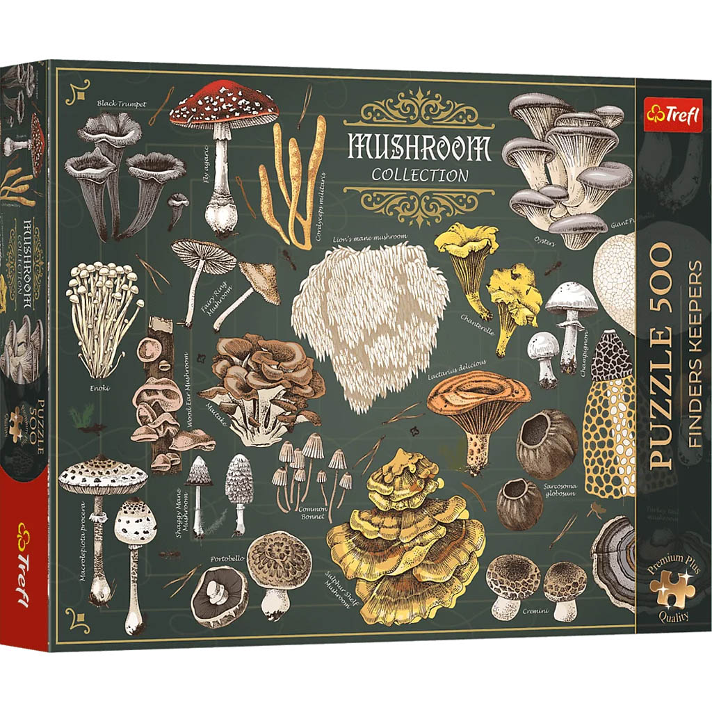 Collection de Champignons Finders Keepers (Trefl 500p)
