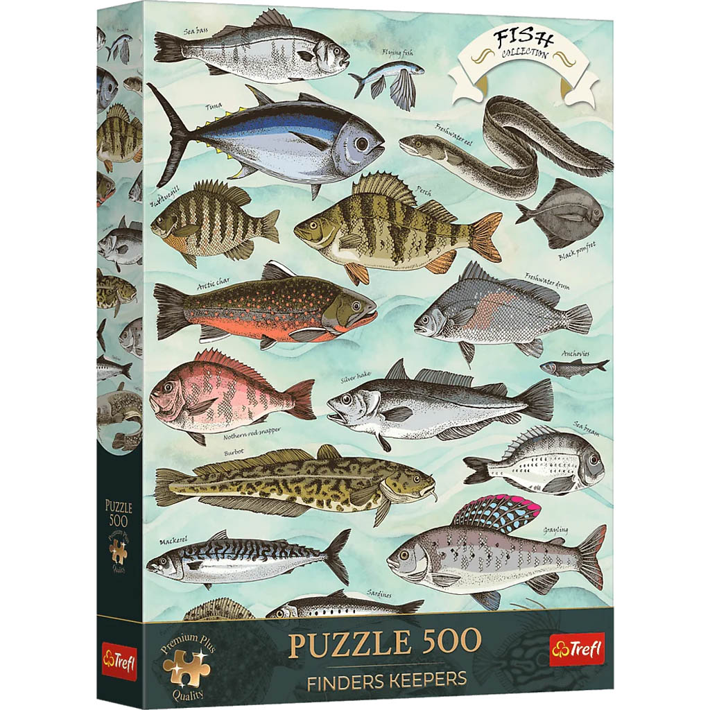 Collection de Poissons Finders Keepers (Trefl 500p)