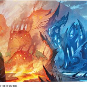 Magic The Gathering : Lorwyn Shiny Playmat - Steam Vents